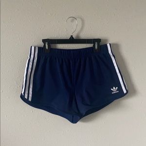 Blue Adidas shorts